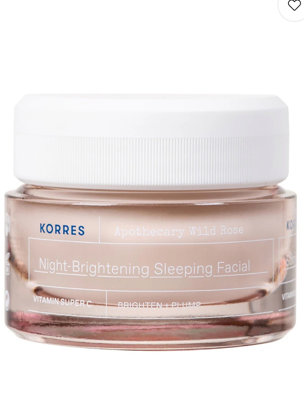 Korres Apothecary Wild Rose Brightening Sleeping Facial 40ml BRAND NEW IN BOX